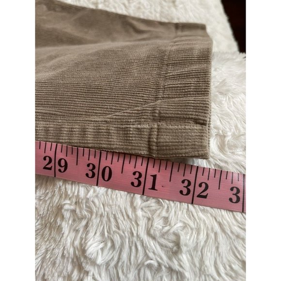 Jos A Bank Reserve Men's Tan Corduroy Bottoms Pants Size 34X34 (Runs Small) - Picture 8 of 8